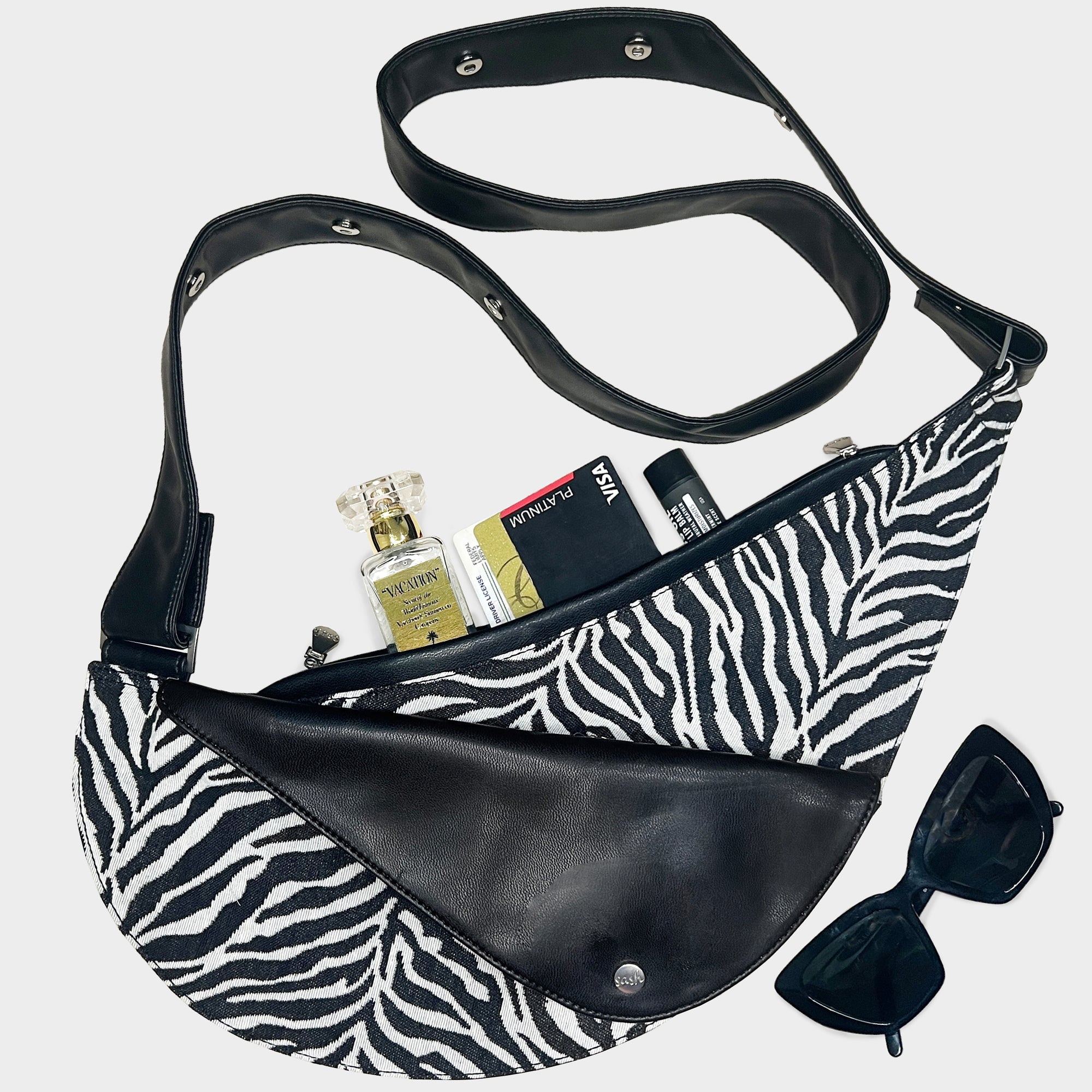 Zebra bag sale