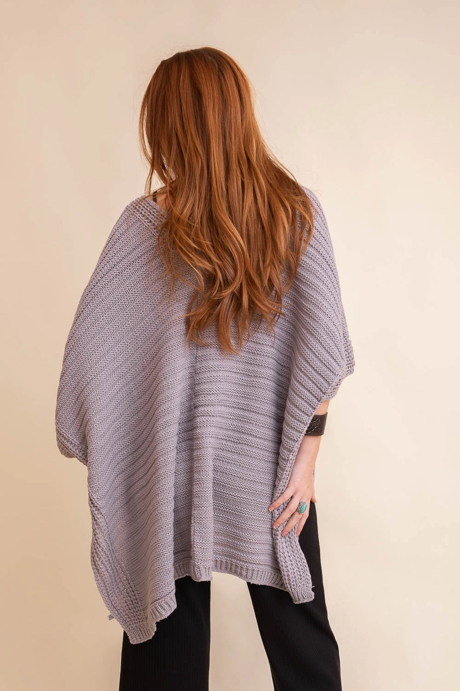 (LIVE) The Josie Rib Knit Ruana